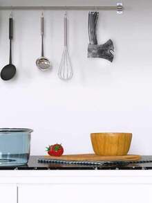 1pc Creative Axe Shaped Bottle Opener, Vintage & Cool Style Personalized Beer Opener - Dark Grey - View 3