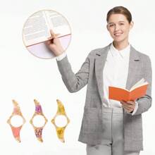 1pc/2pcs/3pcs/6pcs Book Page Holder-Dried Flower Resin Thumb Book Holder-Handmade Resin Holders Light Weight Book Opener Bookmarks Book Reading Accessories For Teachers Book Lovers Back To School