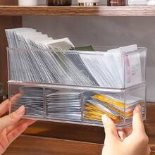 单个化妆品样品收纳盒，适用于精华液，防尘亚克力桌面收纳盒 - 無色 - 查看 6