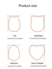 8 鍵迷你卡林巴精緻手指拇指鋼琴馬林巴音樂好配件吊墜禮物,聖誕節和萬聖節禮物,感恩節禮物 - 木頭貓咪 - 查看 10