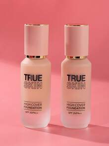 PINK KEY Base De Maquillaje Líquido Profesional Alta Cobertura Antiporos Sin Sensación Grasa - TONO 3 - Ver 8