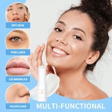 保濕唇膏棒,抗皺保濕棒,潤澤、提亮臉部、眼部、唇部和臉頰的水分筆,輕鬆滑動且持久 - 霧霾藍 - 查看 7