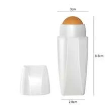 1 个面部吸油球轻便便携式火山石球缩小毛孔迷你火山石吸油球白色