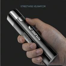 1個黑色鋅合金2合1超亮g3手電筒 - 黑色 - 查看 1