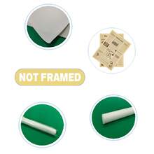 2-Panel Vintage Newspaper Prints Without Frame, Modern Polyester Orange English Typography Rectangle Wall Art Decor, Suitable For Living Room, Bedroom, Study, Children'S Room Home Decor - Multicolor - View 5