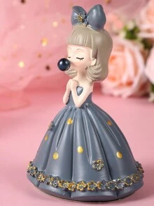 泡泡女孩擺件,輕奢風格客廳電視櫃裝飾 - 彩色 - 查看 4