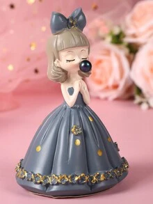 泡泡女孩擺件,輕奢風格客廳電視櫃裝飾 - 彩色 - 查看 2