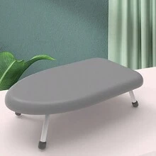 1 Pieza Mesa De Planchar Plegable Para Uso Doméstico, Tabla De Planchar Mini - Paño plateado anti-escaldaduras - Ver 5