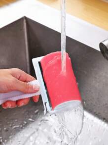 1入便攜式毛髮貼,可水洗,可折疊,布質除毛器,適用於地毯、床單、毛刷等 - 大號 玫紅色 - 查看 5