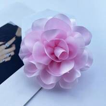 12 色浪漫玫瑰布艺胸针时尚花朵发夹女士时尚配饰情人节、妈妈、母亲、母亲节、礼物 - 花 - 查看 6