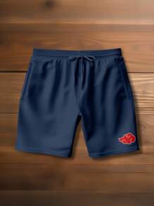 Men Shorts - 藏蓝色 - 查看 1
