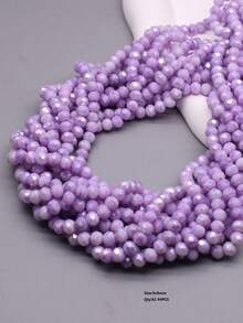 1 股 6 毫米仿燈飾玻璃珠用於珠寶製作 Diy 配件手鍊項鍊手工製作 - 多色 - 查看 9