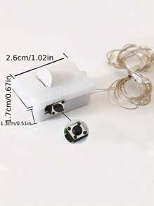 5pcs Copper Wire String Lights For Decoration, With Colored Lights, Used For Flowers, Gifts, Cakes And Buttonholes - Multicolor - View 3