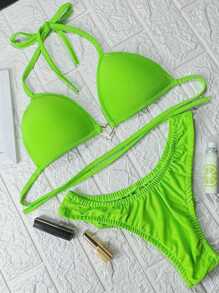 Women Bikini Sets - 薄荷綠 - 查看 4