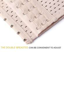 1 件運動和健身腰帶,黑色/米色/鏤空設計,四季皆宜 - 杏色 - 查看 6