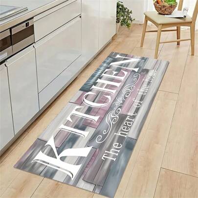 1 Tappetino Da Cucina/zerbino/corridore/tappeto Lavabile In Velluto Di Cristallo Morbido E Antiscivolo