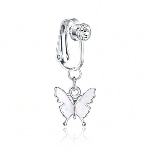 Fake Belly Ring Fake Belly Piercing For Women Clip On Belly Piercing