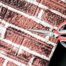 10入組3d立體岩石圖案防水自黏式牆貼,適用於廚房、客廳、臥室、浴室、辦公室裝飾 - 彩色 - 查看 7