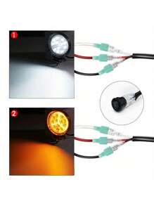 Kit De Arnés De Luz Led Para Barra De Luces Fuera De Carretera, Control De Interruptor Impermeable Con Relé De 12v Y 300w Y Conexión Para 1 A 4 Luces Led - Negro - Ver 5