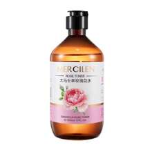 Mercilen大馬士革玫瑰水500ml,玫瑰水,保濕,舒緩,溫和,適用於敏感肌膚,調節皮膚的油水平衡,男女皆宜,適用於家居和旅行 - 褐色500ml - 查看 6