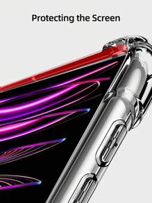 透明 Tpu 軟殼相容於 Ipad Pro 11 Pro 12.9 Air 4/5 10.9 Air 3 Pro 10.5 5/6th Air 2 Pro 9.7 7/8/9th 10.2 10th 10.9 Ipad 2/3/4 比 1 2 3 4 55 保護套 - 無色 - 查看 3