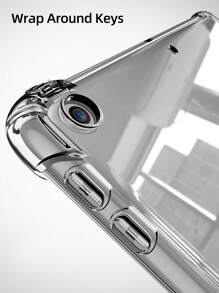 透明 Tpu 軟殼相容於 Ipad Pro 11 Pro 12.9 Air 4/5 10.9 Air 3 Pro 10.5 5/6th Air 2 Pro 9.7 7/8/9th 10.2 10th 10.9 Ipad 2/3/4 比 1 2 3 4 55 保護套 - 無色 - 查看 4