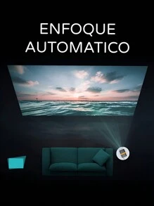 Mini Proyector Portátil, Electrónica de Consumo, 4k, Teléfono Móvil, Vídeo Android, Proyectores Inteligentes Led y Equipo de Presentación - Mini Proyector Portátil 4K - Electrónica de Consumo, Compatible con Teléfono Móvil y Vídeo Android, Proyector Inteligente LED para Presentaciones y Cine en Casa - Blanco - Ver 4