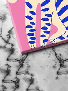 1 件,貓派對海報獅子貓牆藝術白色蘭花條紋貓印刷圖像海報家居裝飾畫適合客廳、臥室、辦公室牆壁裝飾禮物送給物體或朋友牆壁藝術繪畫印刷品木框帆布牆壁藝術 - 粉色 - 查看 7