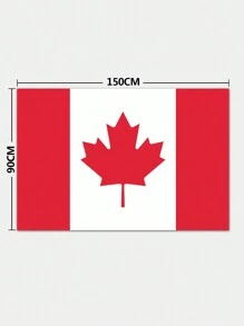 Canada National Flag Size 4 (90*150cm), Single-Sided - Apricot - View 1