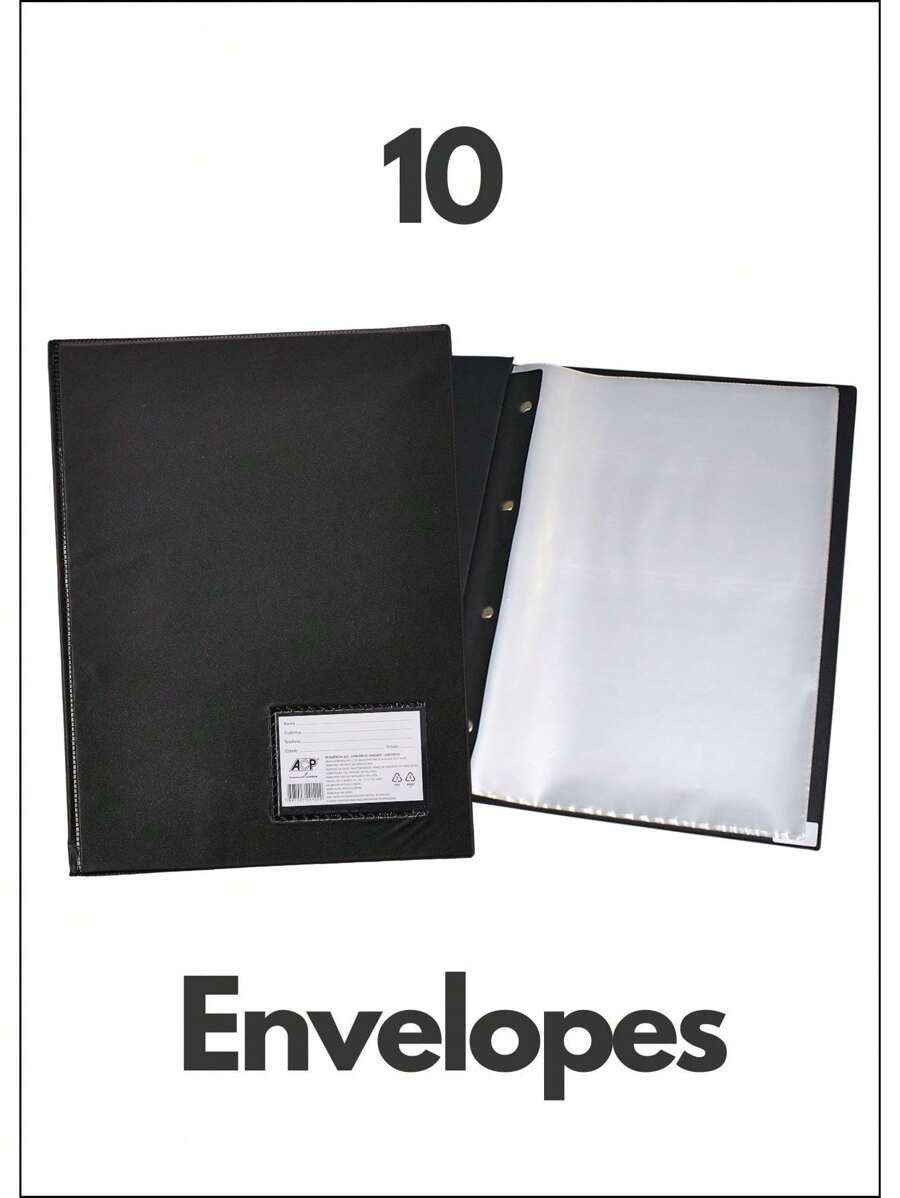 File Jackets & File Pockets - Schwarz - Übersicht 1