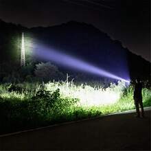 1個黑色鋅合金2合1超亮g3手電筒 - 黑色 - 查看 6