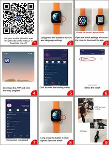 1 Dây Đeo Silicon Màu Cam Cho Nam Nữ, Theo Dõi Nhịp Tim Và Theo Dõi Giấc Ngủ, Đồng Hồ Thông Minh Mặt Vuông Đa Chức Năng Theo Dõi Lượng Calo. Tương thích với Android iPhone - trái cam - Xem 6