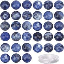 100Pcs (6/8/10mm)Natural Crystal Beads Stone Gemstone Round Loose Energy Healing Beads With Free Crystal Stretch Cord For Jewelry Making - Beads - View 15