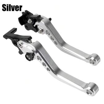 1 Pair Alloy Motorcycle Brake Handle Universal Fit For Motorbike Modification CNC Motorcycle Clutch Drum Brake Lever Handle