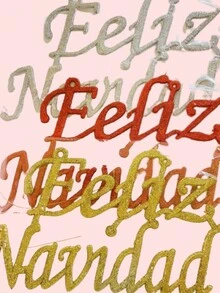 Christmas Decorations Letters For Christmas - Multicolor - View 2