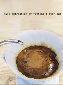 50入組手沖咖啡濾紙,錐形 - 白色 - 查看 2