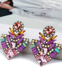 Boho Stijl Kleurrijke Overdreven Oorbellen Voor Meisjes & Vrouwen, Prachtige Sieraden Accessoire, Exquise Verjaardags- Of Valentijnsdagcadeaus