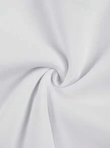 女童長袖愛心印花保暖毛衣，秋冬季 - 白色 - 查看 6