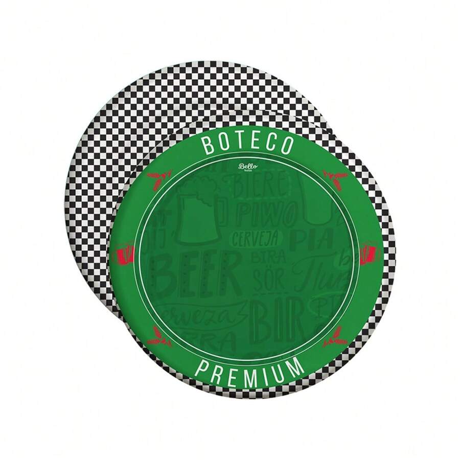 Festival Decor - 紙盤18cm 8個 - 查看 1