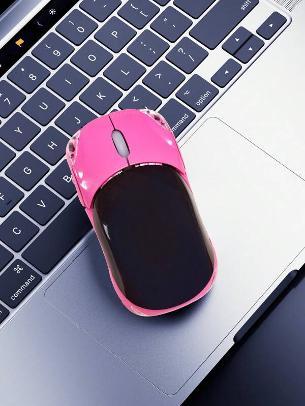 Battery-Powered Wireless Car Shaped Mouse Suitable For Tablet, Laptop, Office, Gaming, 2.4G USB Receiver, Silent Operation