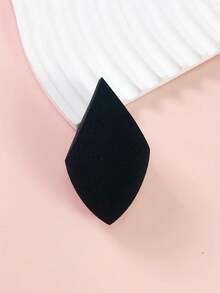 6 Pcs Black Rocket Shape Latex Free Beauty Makeup Sponge - Black - View 3