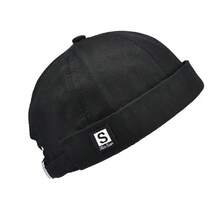 1頂時尚嘻哈帽,韓國街頭風格圓頂蜜瓜帽,復古水手和農夫帽 - 軍綠色 - 查看 3