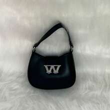 Women Shoulder Bags - 黑色 - 查看 1