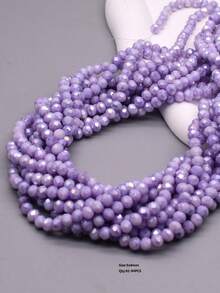 1 股 6 毫米仿燈飾玻璃珠用於珠寶製作 Diy 配件手鍊項鍊手工製作 - 多色 - 查看 10