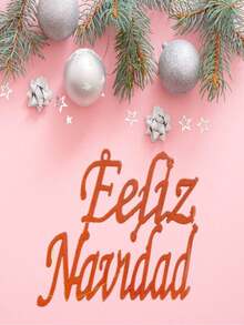 Christmas Decorations Letters For Christmas - Multicolor - View 5