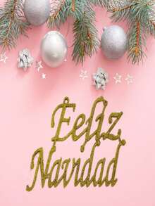 Christmas Decorations Letters For Christmas - Multicolor - View 4