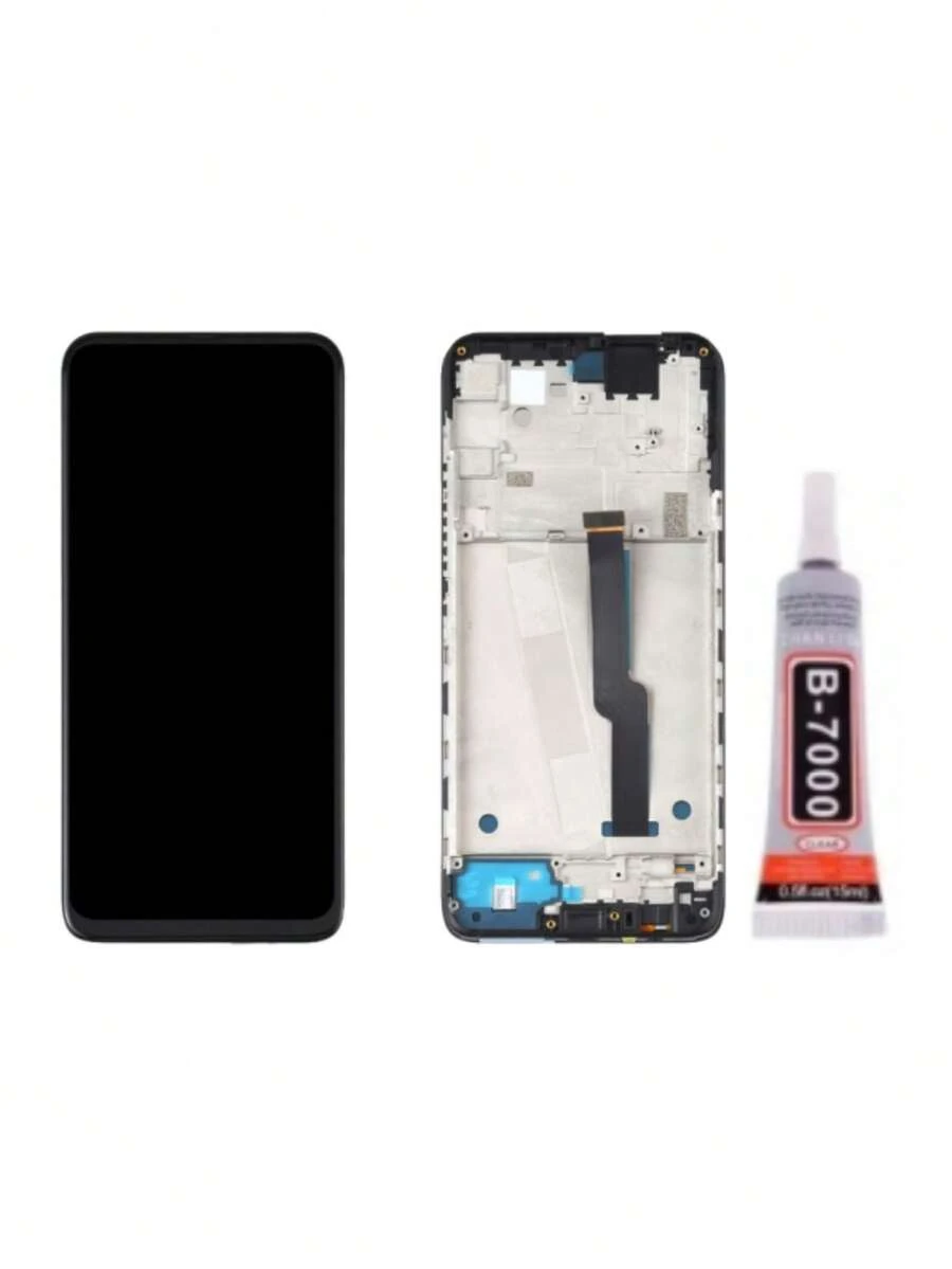 Mobile Phone LCD Screens - Canvas đen viền + keo 15ml - Xem 1