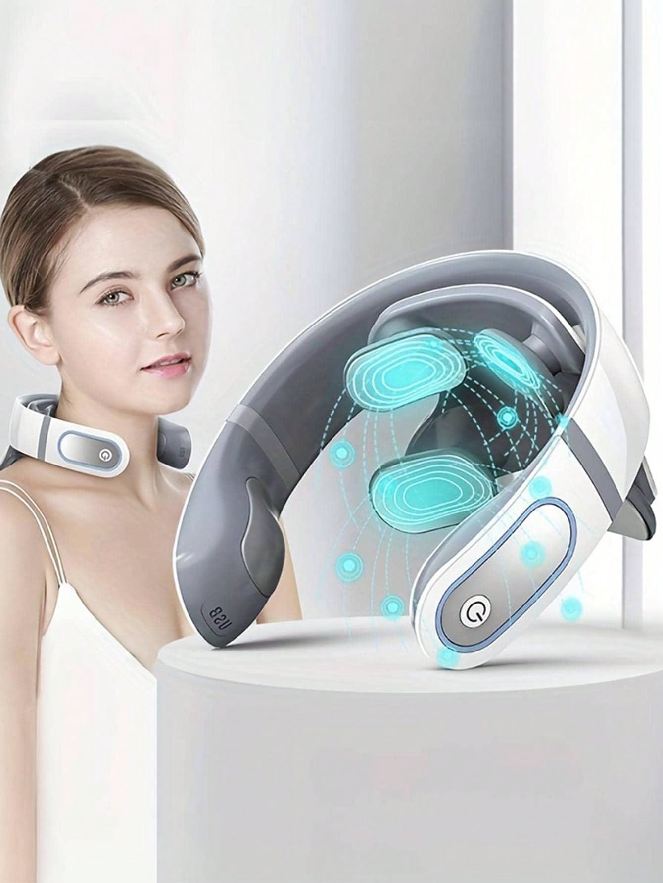 1pc Rechargeable 600mAh 2023 Portable Smart Wireless U Shaped Heated