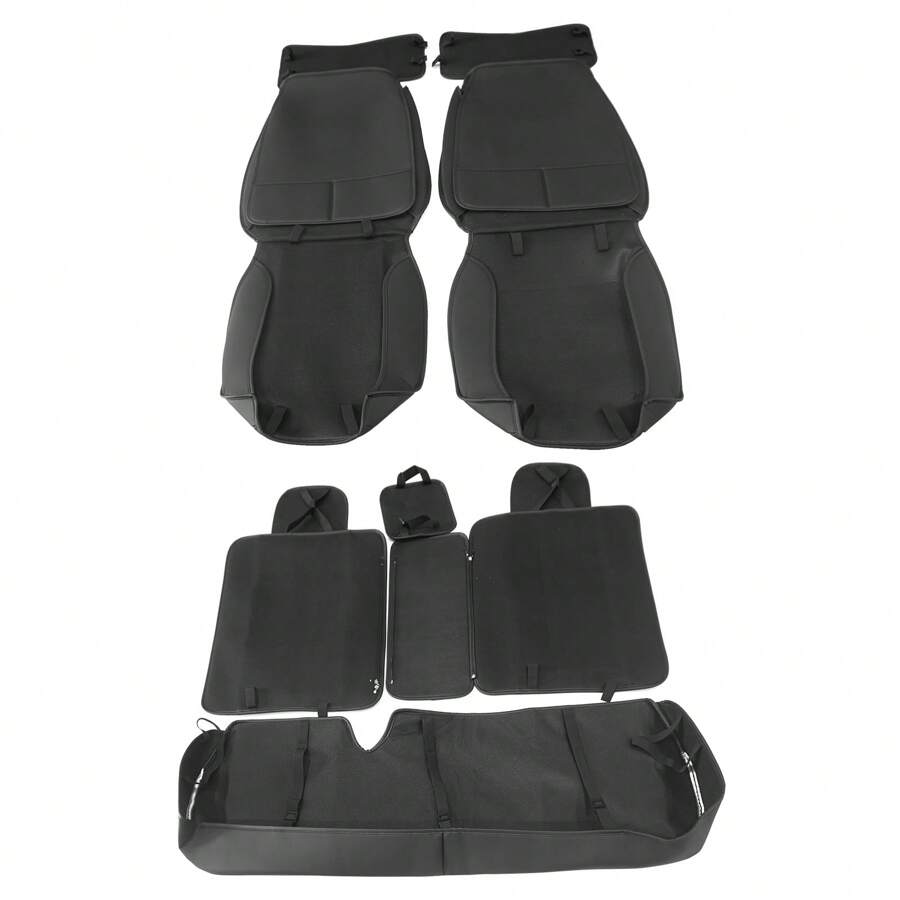4PCS Car Seat Covers Fit For 20072023 JeepsWranglers JK JL, PU