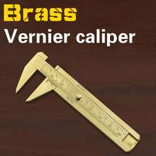 Digital Vernier Caliper,80/100 Mm(3.15/3.93 Inch) Caliper Measuring Tool With Brass Inch Millimetre Fraction Conversion,Measuring Tools Calipers Gauge For Household And Industrial Measurement (80MM),Ruler,Rulers - Bronze - View 3